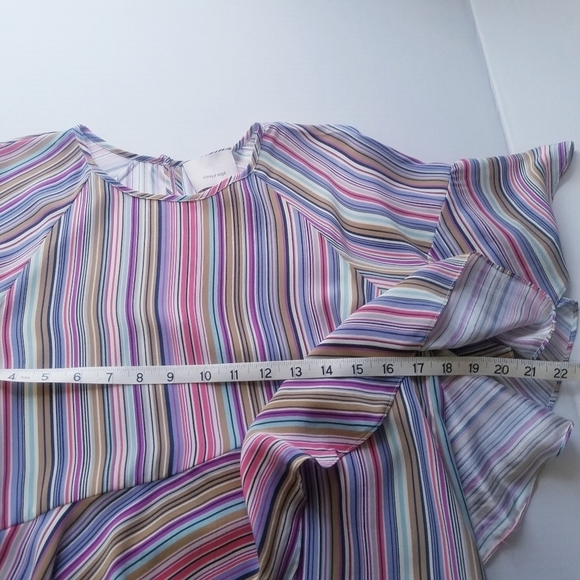 Cinq a Sept | Multicolor stripe‎ Blouse, size M - Picture 3 of 9